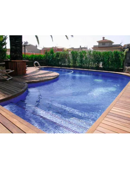 Gresite 508 AZUL MARINO Niebla ANTIDESLIZANTE Malla VIDREPUR