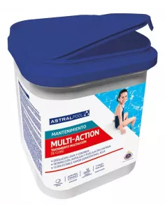 Cloro Multiacción. Tabletas de 250g, 5kg. ASTRALPOOL.