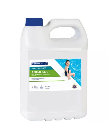 Antialgas para Piscina. 5 litros. ASTRALPOOL