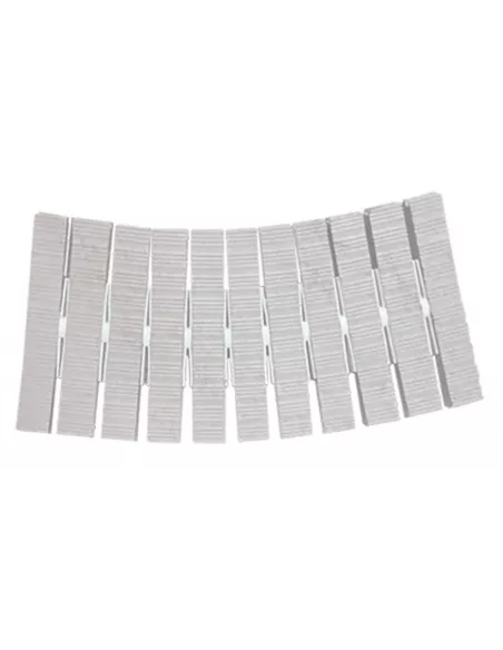 Rejilla Curvable para Piscina Serie White Stone. Gresmanc