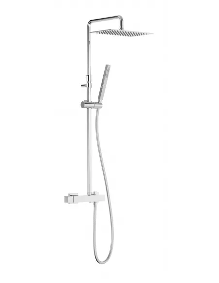 Conjunto Grifo Ducha 2 vías Monomando Telescópico 00719702 Cuadro-TRES