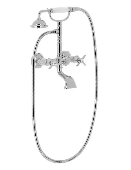 Grifo bimando mural para bañera y ducha 24217601 Clasic TRES