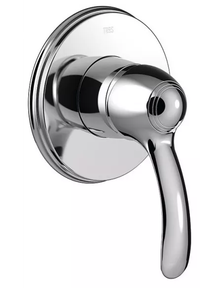 Grifo Monomando Empotrado de 1 vía para Ducha 24217701 Clasic TRES