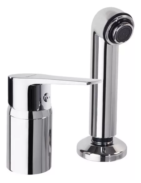 Grifo Lavabo Peluquería con Ducha 182201 TITANIUM Ramon Soler