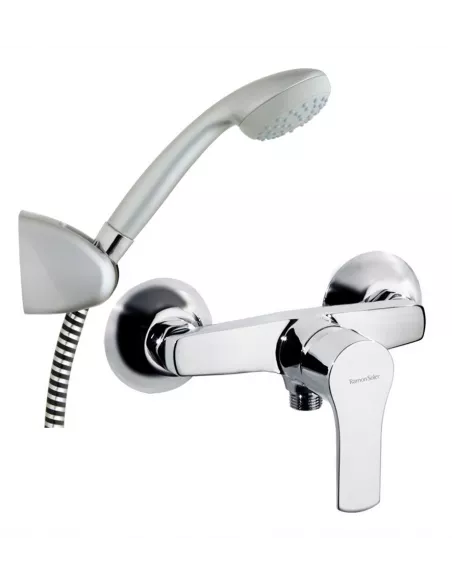 Grifo monomando para baño y ducha 1808VP2 TITANIUM Ramon Soler