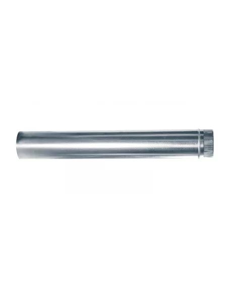 Tubo de Acero Galvanizado para Chimenea 125 mm