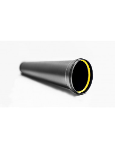 Tubo de Acero Vitrificado para Pellet 0.25m de 80 mm