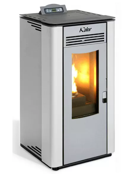 Estufa de Pellets de 9kw.  Miriam 10 de KALOR.