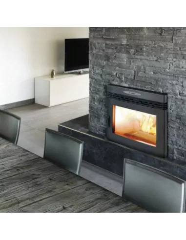 Estufa de Pellets Insertable 13kw Paola 13 de KALOR
