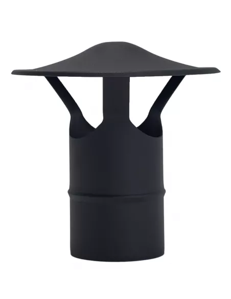 Sombrerete Chino Acero Vitrificado para Pellet 80mm