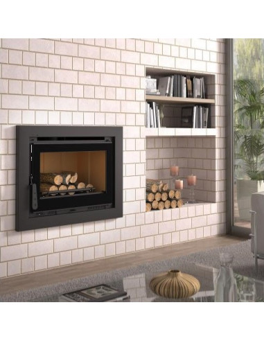 Chimenea de Leña Insertable de Fundición con Turbina IT-170F-FM