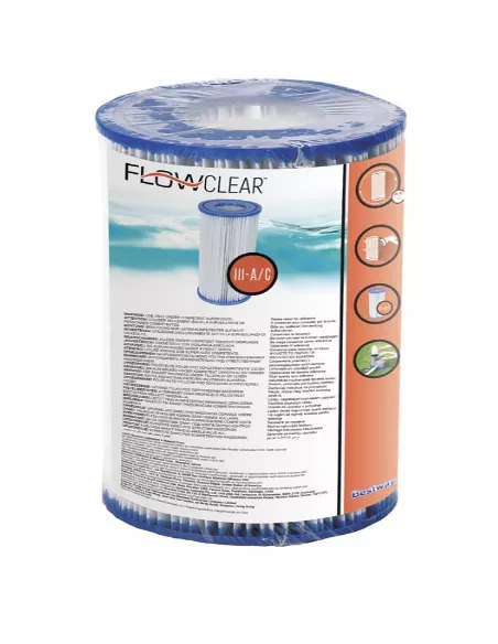 Filtro depuradora de cartucho tipo III - A/C BESTWAY