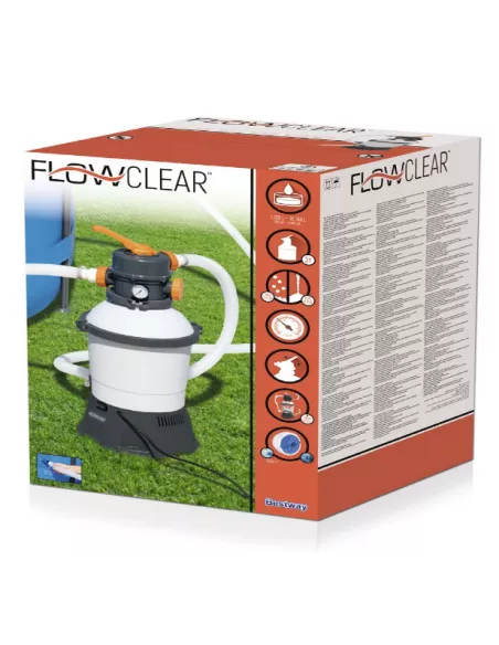 Depuradora de arena de 3028L/h Bestway 58515