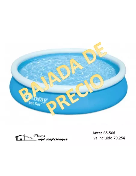 Piscina Elevada Hinchable BESTWAY 57274 Fast Set. 366x76cm