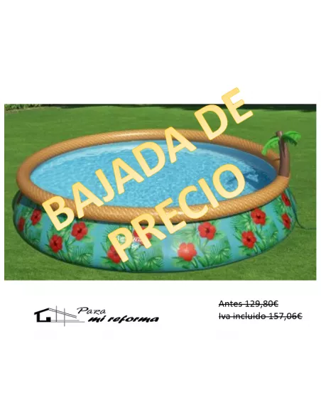 Piscina Elevada Hinchable BESTWAY 57416 Fast Set. 457x84cm
