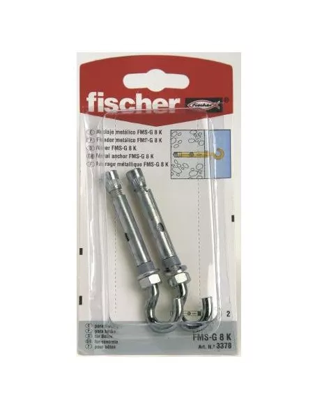 TACO METALICO FSL G 8 K C/GANCHO