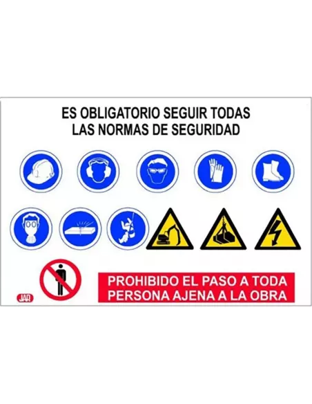 CARTEL COMBINADO HORIZONTAL GRANDE 100X70