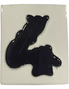 LETRAS Y NUMEROS "4" 8x10 RELIEVE