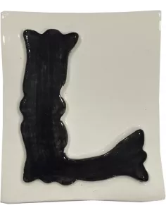 LETRAS Y NUMEROS "L" 8x10 RELIEVE