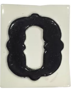 LETRAS Y NUMEROS "O" 8x10  RELIEVE