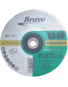 DISCO CORTE 230x1,9 PIEDRA EXTRAFINO BRAVO