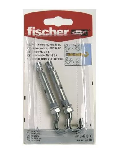 TACO METALICO FSL G 8 K C/GANCHO