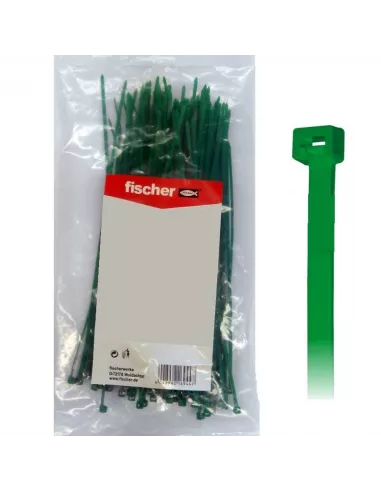 BRIDA POLIAMIDA 6.6 4.8X280 VERDE -A0122