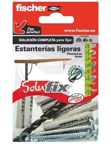 SOLUCION COLOCACION ESTANTERIAS LIGERAS