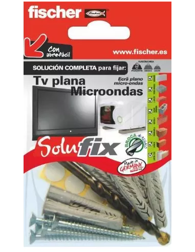 SOLUCION COLOCACION TV PLANA/MICROONDAS