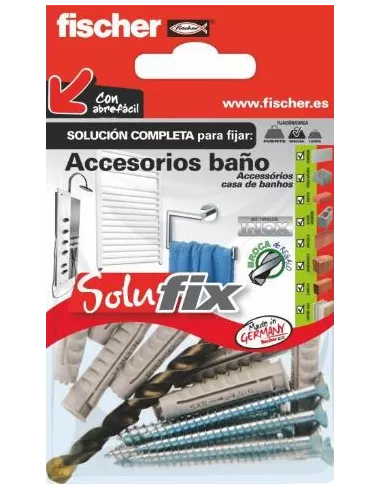 SOLUCION COLOCACION ACCESORIOS BAÑOS -A24