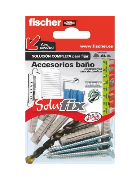 SOLUCION COLOCACION ACCESORIOS BAÑOS -A24