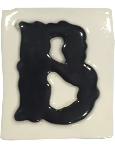 LETRAS Y NUMEROS "B" 8x10 RELIEVE