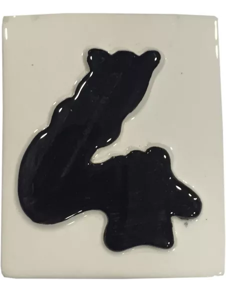 LETRAS Y NUMEROS "4" 8x10 RELIEVE