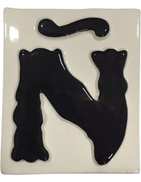 LETRAS Y NUMEROS "Ñ" 8x10 RELIEVE