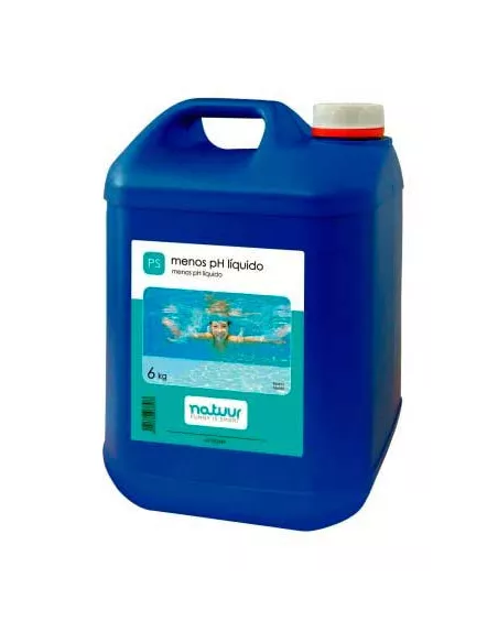 Reductor de PH líquido. 6 litros. PH-