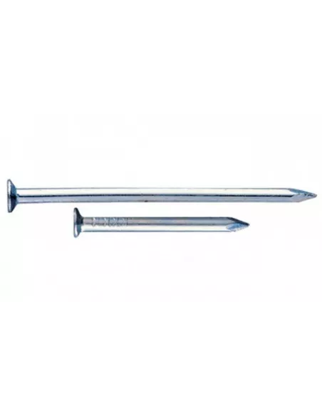 PUNTAS DE ACERO CABEZA PLANA 2,90X50