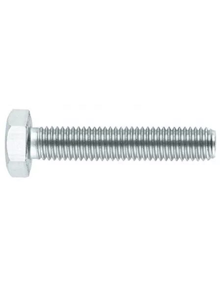 TORNILLO PARA METAL ROSCA HEXA DIN-933 ZINC M10X50
