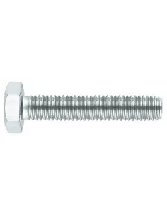 TORNILLO PARA METAL ROSCA HEXA DIN-933 ZINC M12X50