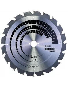 DISCO CONSTRUCT WOOD DENTADO ANTICLAVOS C-W 315