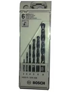 SURTIDO BROCAS METAL HSS-R PP 2-3-4-5-6-8