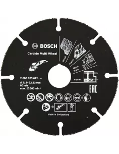 DISCO CORTE MULTIWHELL 115MM MADERA CON CLAVOS