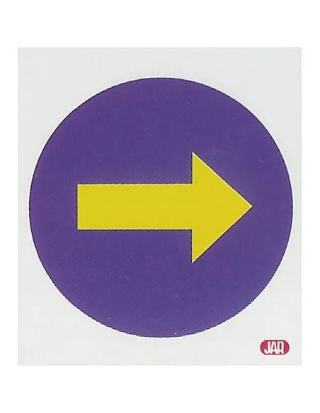 SEÑAL BOLSA DIRECCION OBLIGATORIA DERECHA