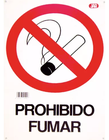 CARTEL PROHIBIDO FUMAR