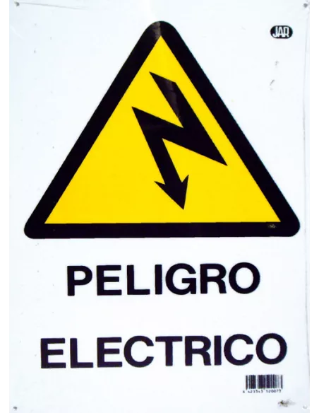 CARTEL PELIGRO ELECTRICO