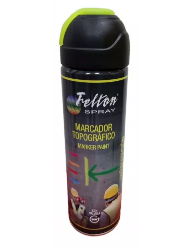 SPRAY MARCAJE AMARILLO FLUORESCENTE 500ML
