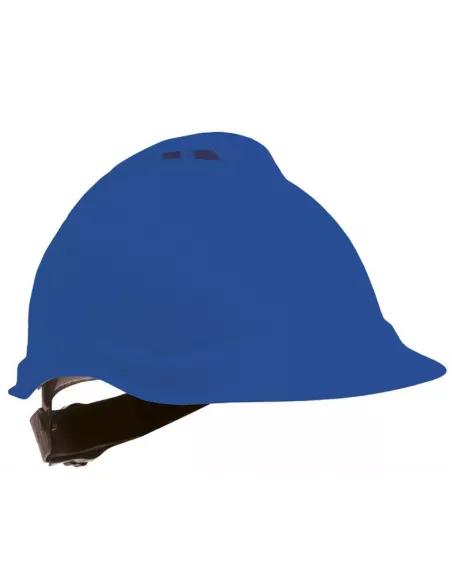 CASCO DE PROTECCION JUMBO CON RUEDA AZUL