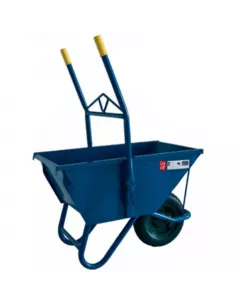 CARRO CHINO 1 RUEDA BRAZO ABATIBLE AZUL