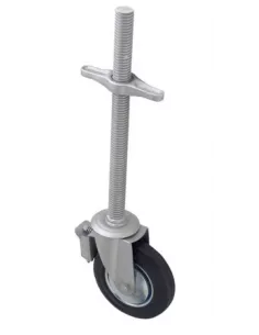 RUEDA HUSILLO PARA ANDAMIO REGULABLE 250 KG