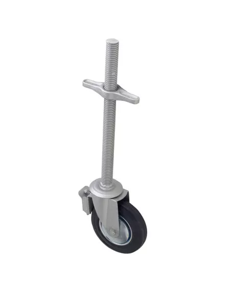 RUEDA HUSILLO PARA ANDAMIO REGULABLE 250 KG