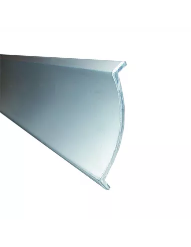ESCOCIA ALUMINIO BLANCA BAJO AZULEJO 40x2500